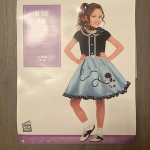 Girls “At the Hop” 12-14 Costume